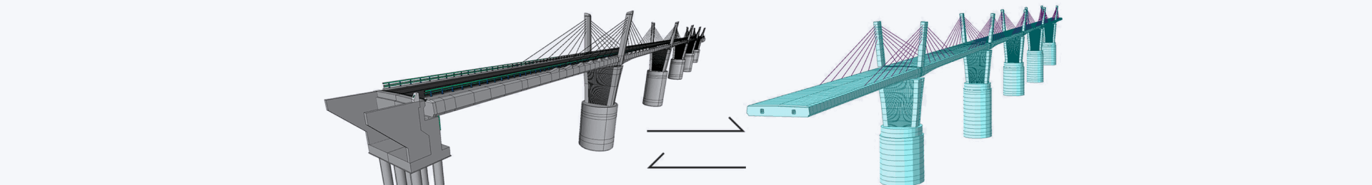 Integration of 3D Model into CAE Model