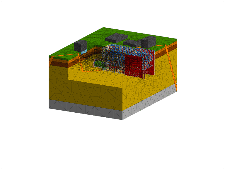 3D Tunnel Connection Construction
Stage Analysis