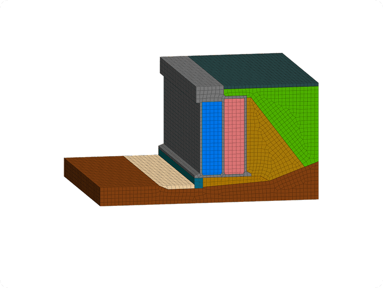 3D Coastal Structure Construction
Stage Analysis